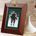 Minnesota Wild NHL 10" x 8" Brown Vertical Picture Frame