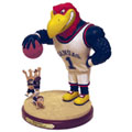 Kansas Jayhawks NCAA College Keep Away Mascot Figurine