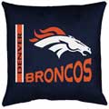 Denver Broncos Locker Room Toss Pillow