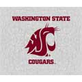 Washington State Cougars 58" x 48" "Property Of" Blanket / Throw