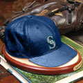 Seattle Mariners MLB Baseball Cap Figurine