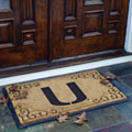 Miami Hurricanes UM NCAA College Rectangular Outdoor Door Mat