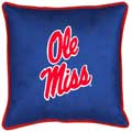 Mississippi Ole Miss Rebels Side Lines Toss Pillow