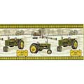 John Deere Antique Tractor Wallpaper Border