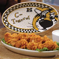 Missouri Tigers NCAA College 12" Gameday Ceramic Oval Platter