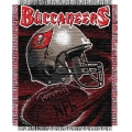 Tampa Bay Buccaneers NFL "Spiral" 48" x 60" Triple Woven Jacquard Throw
