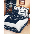 Penn State Nittany Lions 100% Cotton Sateen Twin Sheet Set - White