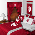 Indiana Hoosiers Side Lines Comforter / Sheet Set