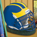 Delaware Fightin Blue Hens NCAA College Helmet Bank