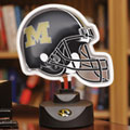 Missouri Tigers NCAA College Neon Helmet Table Lamp