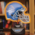 Boise State Broncos NCAA College Neon Helmet Table Lamp