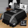 Oakland Raiders Side Lines Comforter / Sheet Set