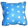 Dinosaurland Toss Square Pillow (Old Style)