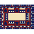 Stars & Flags Rug (5'3" x 7'6")