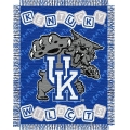 Kentucky Wildcats NCAA College Baby 36" x 46" Triple Woven Jacquard Throw