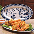 Connecticut Huskies NCAA College 12" Ceramic Oval Platter