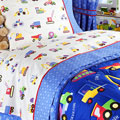 Under Construction Full Comforter / Sheet Set