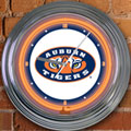 Auburn Tigers NCAA College 15" Neon Wall Clock