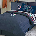 Houston Texans NFL Team Denim Full Comforter / Sheet Set