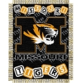 Missouri Tigers NCAA College Baby 36" x 46" Triple Woven Jacquard Throw