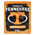 Tennessee Volunteers College "Property of" 50" x 60" Micro Raschel Throw