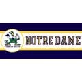 Notre Dame Fighting Irish 7" Tall Wallpaper Border