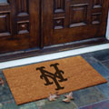 New York Mets MLB Rectangular Outdoor Flocked Door Mat