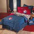 Texas Rangers Team Denim Queen Comforter / Sheet Set