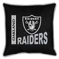 Oakland Raiders Side Lines Toss Pillow