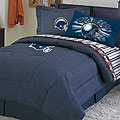 San Diego Chargers NFL Team Denim Full Comforter / Sheet Set