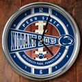 Penn State Nittany Lions NCAA College 12" Chrome Wall Clock