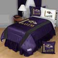 Baltimore Ravens Side Lines Comforter / Sheet Set