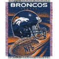 Denver Broncos NFL "Spiral" 48" x 60" Triple Woven Jacquard Throw