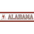 Alabama Crimson Tide Narrow Wallpaper Border