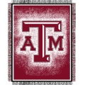Texas A&M Aggies NCAA College "Focus" 48" x 60" Triple Woven Jacquard Throw