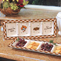 Oklahoma State Cowboys NCAA College Gameday Ceramic Relish Tray