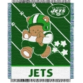 New York Jets NFL Baby 36" x 46" Triple Woven Jacquard Throw