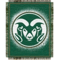 Colorado State Rams NCAA College "Focus" 48" x 60" Triple Woven Jacquard Throw