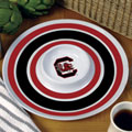 South Carolina Gamecocks NCAA College 14" Round Melamine Chip and Dip Bowl