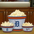 Detroit Tigers MLB Melamine 3 Bowl Serving Set