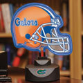 Florida Gators NCAA College Neon Helmet Table Lamp