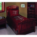 Texas A&M Aggies NCAA College Twin Comforter Set 63" x 86"