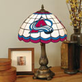 Colorado Avalanche NHL Stained Glass Tiffany Table Lamp