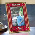 San Francisco 49ers NFL 9" x 6.5" Vertical Art-Glass Frame