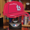 St. Louis Cardinals MLB Neon Baseball Cap Table Lamp