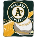 Oakland Athletics MLB "Big Stick" 50" x 60" Super Plush Throw