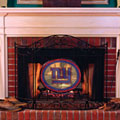 New York Giants NFL Stained Glass Fireplace Screen