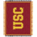 University of Southern California USC Trojans NCAA College "Focus" 48" x 60" Triple Woven Jacquard Throw