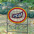 Iowa State Cyclones NCAA College Stained Glass Outdoor Yard Sign