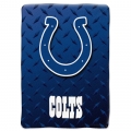 Indianapolis Colts NFL "Diamond Plate" 60' x 80" Raschel Throw